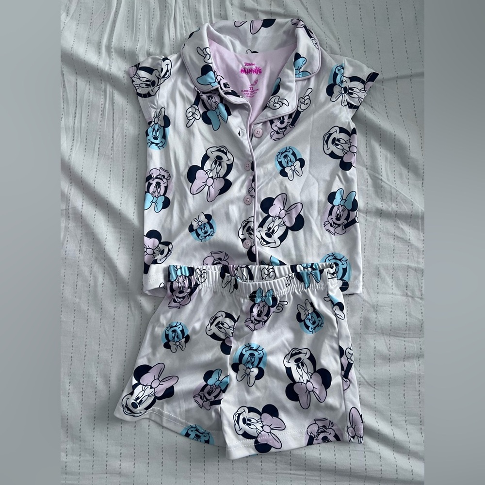 Disney Mini Mouse Two Piece Pajamas Shorts